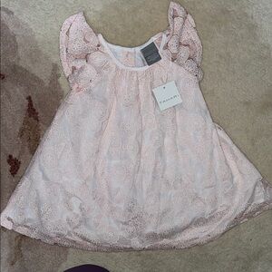 NEW Tahari Blush Lace Dress